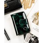 Portfel, zielony, skóra naturalna i ekologiczna, Peterson