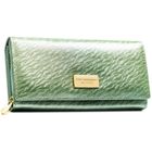 Portfel, zielony, skóra naturalna i ekologiczna, Peterson