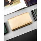 Portfel, złoty, skóra ekologiczna, 4U Cavaldi