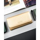 Portfel, złoty, skóra ekologiczna, 4U Cavaldi