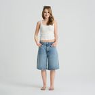 Prążkowany top z domieszką modalu NOWEAR