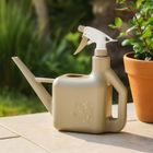 Progarden, konewka z wbudowanym spryskiwaczem, plastikowa, taupe, 9,5-27-31 cm