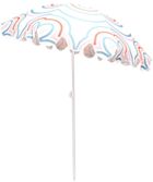 ProGarden, parasol plażowo-ogrodowy, pasek niebiesko-różowy, 160 cm