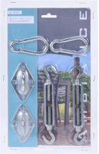 ProGarden, zestaw montażowy, zaczepy żagli przeciwsłonecznych