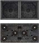 Prosperplast, doniczka, antracytowa, 39-77 cm