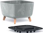 Prosperplast, Gracia, doniczka, beton, 39-39 cm
