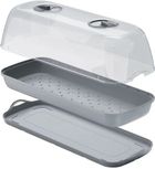 Prosperplast, Respana Table Greenhouse 2, szklarnia, antracyt, 3,6l