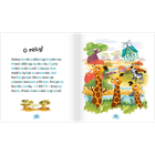 Przygoda na sawannie. Uczę się czytać. Duże litery. Podział na sylaby