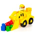 Psi Patrol, spychacz Rubble'a, zestaw z klockami, 3 szt.