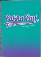 Pukka Pad, kołozeszyt, A4, Fusion Project Book, turkusowy, 1 szt.