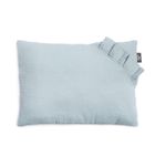 Pulp, Bamboo, 2-częściowy komplet pościeli muślinowej, z wypełnieniem, szary, 100-80 cm