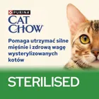 Purina, Cat Chow Sterilised, karma mokra dla kota, kurczak, bakłażan, 26-85g