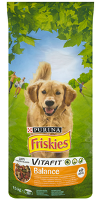 Purina, Friskies Balance, 15 kg, baton, 6 szt. karma dla dorosłych psów