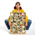 Puzzlove, CzuCzu, Kury, puzzle, 1000 elementów