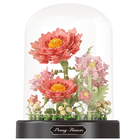 QBI, Łososiowa Peonia, klocki konstrukcyjne, 469 elementów