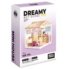 QBI, miniaturowy domek LED, cukiernia, puzzle 3D, 94 elementów