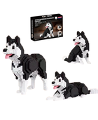 QBI, Pies Husky, 3w1, klocki konstrukcyjne, 1046 elementów