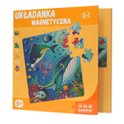 QBI, świat zwierząt, puzzle magnetyczne, 25+30+42 elementów