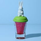 Qualy, Bunny, pojemnik do robienia lodów, 10434-GN-WH