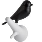 Qualy, Ptaki, wieszak, czarno-biały, 10067-WH-BK