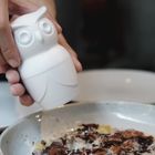 Qualy, Tasty Owl, młynek do soli i pieprzu, biały, 10251-W