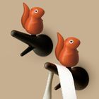 Qualy, wieszak wiewiórka, różowy, 2 szt., 10088-WH-PK