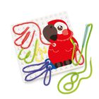 Quercetti, Fanta filo, wyszywanka, zestaw kreatywny, Zoo