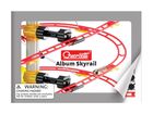 Quercetti, zestaw konstrukcyjny, tor kulkowy Roller Coaster Mini Rail, 150 elementów