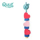 Quut, Beedi, Hearts, klocki piankowe do nawlekania, do kąpieli