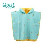 Quut, dwustronne poncho kąpielowe dla dzieci, Banana Blue