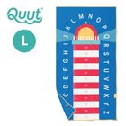Quut, PlayTowels, dwustronny ręcznik plażowy, Lighthouse Blue, 100-180 cm