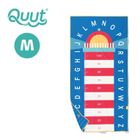 Quut, PlayTowels, dwustronny ręcznik plażowy, Lighthouse Blue, 70-140 cm