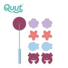 Quut, Seaside, zestaw piankowych naklejek do kąpieli, z wędką