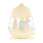 Rabbit & Friends, Kurczaczek, lampka z pozytywką, żółta