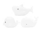 Rabbit & Friends, Mini Morskie, lampki silikonowe, wodoodporne, 3 szt.