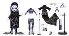 Rainbow High, Shadow High, Reina Glitch Crowne, lalka modowa