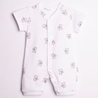 Rampers chłopięcy, biały, Nicol