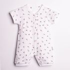 Rampers dziewczęcy, biały, Nicol