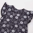 Rampers dziewczęcy, grafitowy, Eevi