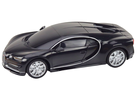 Rastar, Bugatti Veyron Chiron, pojazd zdalnie sterowany, czarny, 1:24
