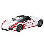 Rastar, Porsche 918 Spyder Performance, pojazd zdalnie sterowany, biały, 1:14