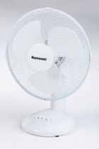 Ravanson, wentylator biurkowy, WT-1040, biały