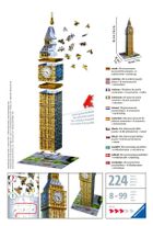 Ravensburger, Big Ben, puzzle 3D, 216 elementów