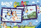 Ravensburger, CreArt, Bluey, malowanie po numerach
