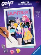 Ravensburger, CreArt, K-Pop Demon Hunters, malowanie po numerach