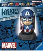 Ravensburger, Hylkies, Captain America, puzzle 3D, 56 elementów