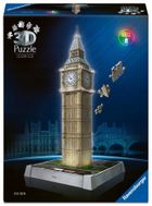 Ravensburger, Iconics, Big Ben, puzzle 3D LED, 224 elementy