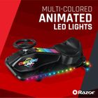 Razor, Crazy Cart Shift, pojazd na akumulator do driftu, czarny LED