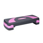 Rebel, step do aerobiku i ćwiczeń fitness, 3 stopnie, szaro-fioletowy, 78 cm, RBA-3225-PU