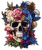 Recent Toys, czaszka, puzzle drewniane, 232 elementów